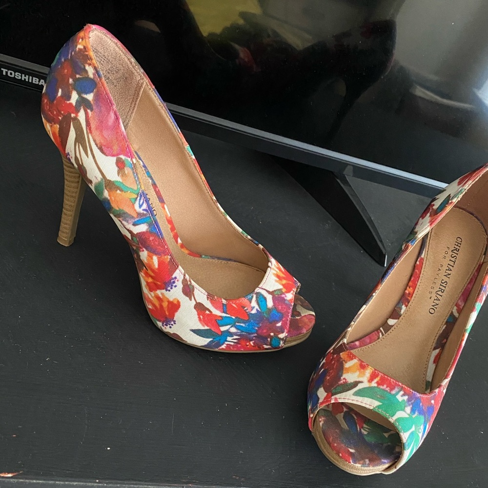 Floral Heels